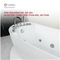Bồn tắm Demuhler ML-613B-2-17W-K tiện nghi